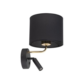 Lampe à poser Richi 2 lumières – doré & noir – en métal – style moderne