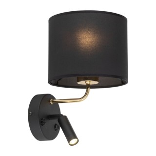 Lampe à poser Richi 2 lumières – doré & noir – en métal – style moderne