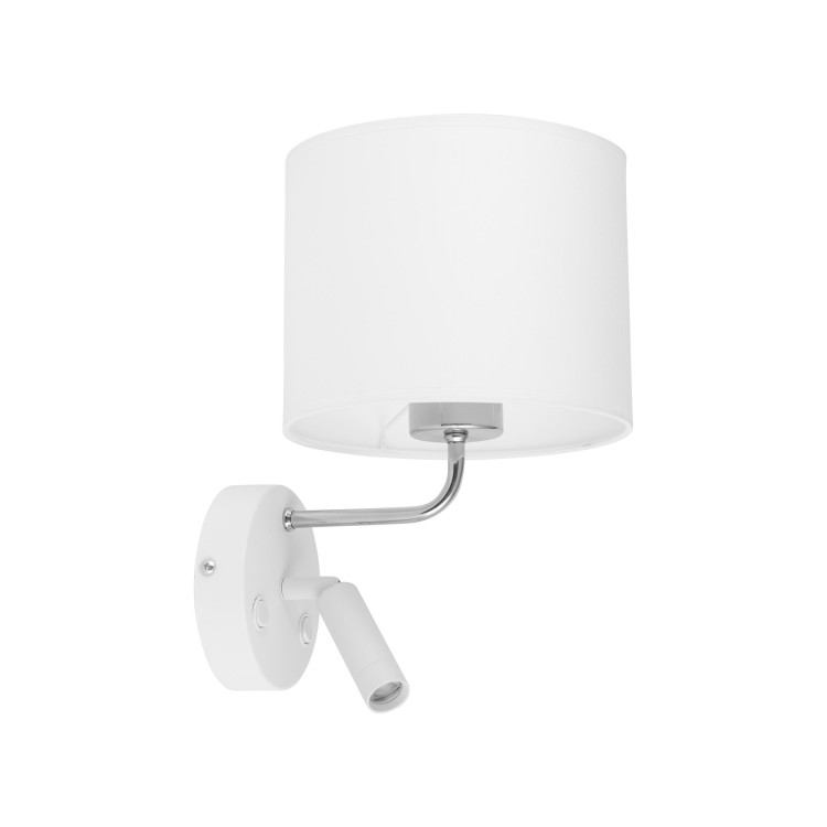 Lampe à poser Richi 2 lumières – blanc – en métal – style moderne