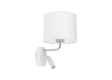 Lampe à poser Richi 2 lumières – blanc – en métal – style moderne