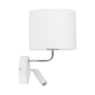 Lampe à poser Richi 2 lumières – blanc – en métal – style moderne