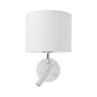 Lampe à poser Richi 2 lumières – blanc – en métal – style moderne
