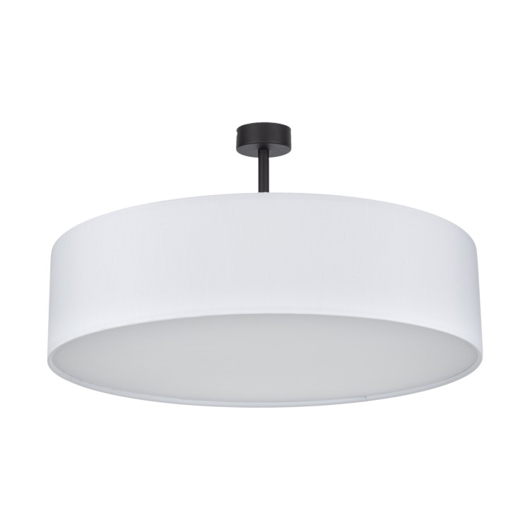 Plafonnier Rondo 4 lumières – blanc – en métal – style moderne
