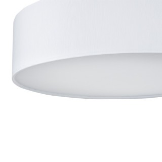 Plafonnier Rondo 4 lumières – blanc – en métal – style moderne