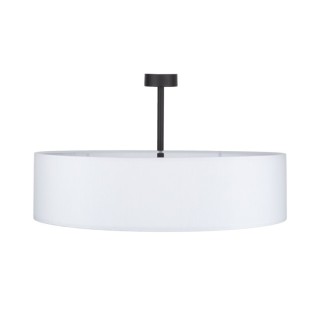Plafonnier Rondo 4 lumières – blanc – en métal – style moderne