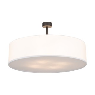 Plafonnier Rondo 4 lumières – blanc – en métal – style moderne