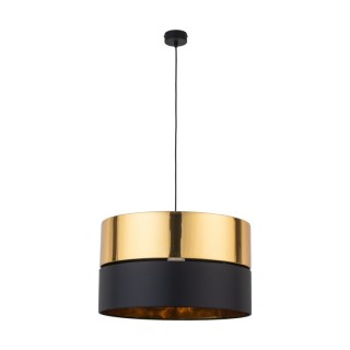 Suspension Hilton 1 lumière – noir – en plastique – style moderne et chic