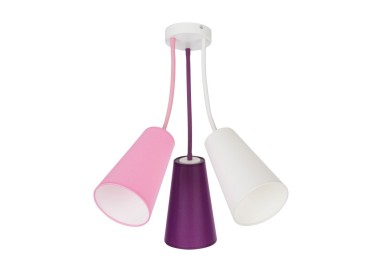 Plafonnier Wire 3 lumières – mélanger – en métal – style moderne