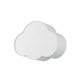 Plafonnier Cloud 2 lumières – blanc – en métal – style moderne