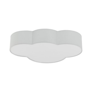 Plafonnier Cloud 4 lumières – blanc – en métal – style moderne