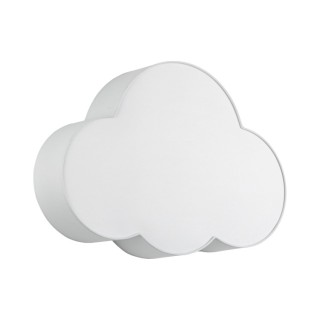 Plafonnier Cloud 4 lumières – blanc – en métal – style moderne