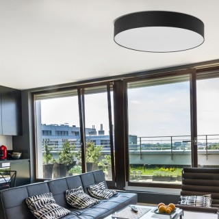 Luminaire Rondo 6 lumières – blanc – en métal – style bohème