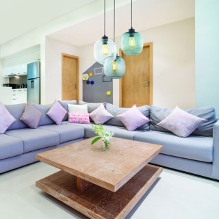 Suspension Elio 3 lumières – noir – en métal – style moderne