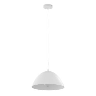 Suspension Faro 1 lumière – blanc – en métal – style moderne