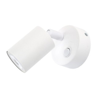 Lampe à poser Top 1 lumière – blanc – en métal – style moderne