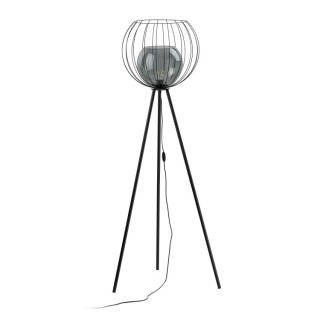Lampadaire Universo 1 lumière – noir – en métal – style moderne
