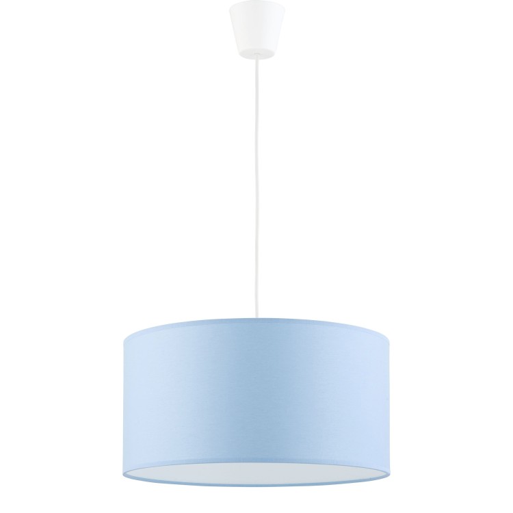 Suspension Rondo 1 lumière – blanc – en plastique – style moderne