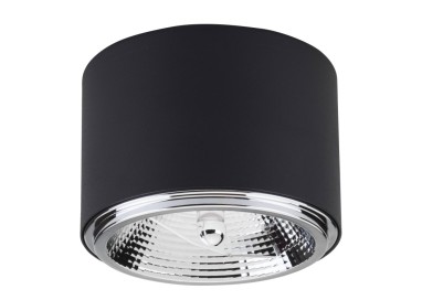 Luminaire Moris 1 lumière – noir – en métal – style moderne