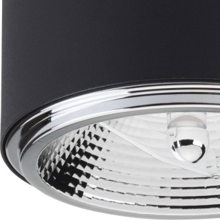 Luminaire Moris 1 lumière – noir – en métal – style moderne