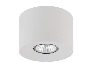 Plafonnier Orion 1 lumière – blanc – en métal – style moderne