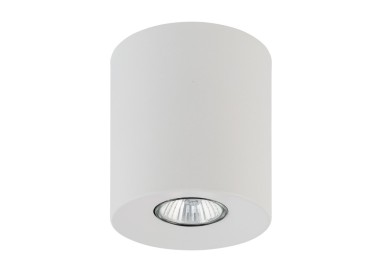 Plafonnier Orion 1 lumière – blanc – en métal – style moderne