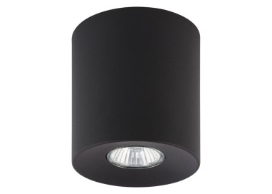 Plafonnier Orion 1 lumière – noir – en métal – style moderne