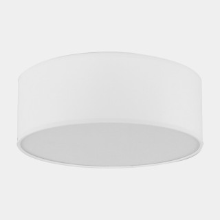 Plafonnier Rondo 4 lumières – blanc – en métal – style scandinave