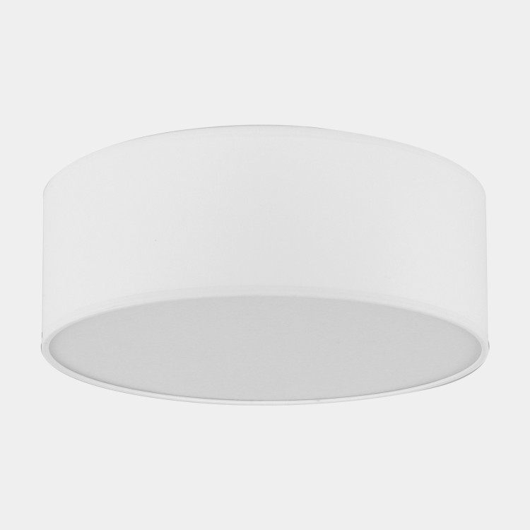 Plafonnier Rondo 4 lumières – blanc – en métal – style scandinave