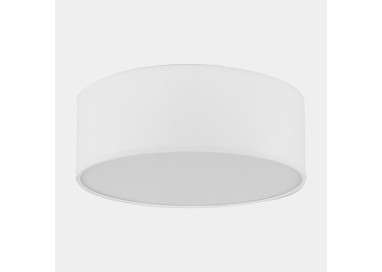 Plafonnier Rondo 4 lumières – blanc – en métal – style scandinave