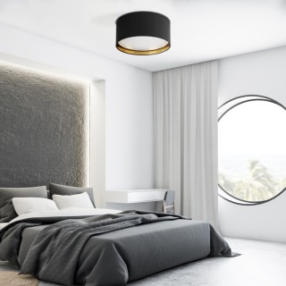 Plafonnier Bilbao 4 lumières – blanc – en métal – style moderne