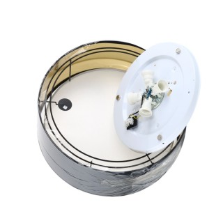 Plafonnier Bilbao 4 lumières – blanc – en métal – style moderne