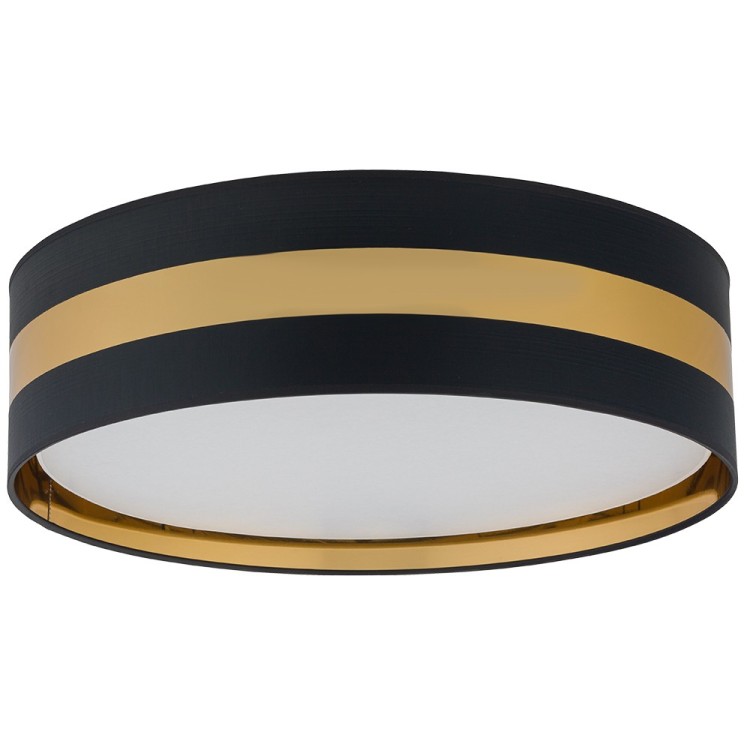 Plafonnier Paris 4 lumières – blanc – en métal – style moderne et chic