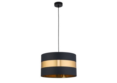 Suspension Paris 1 lumière – noir – en métal – style moderne et chic