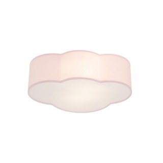 Plafonnier Cloud 2 lumières – blanc – en métal – style moderne