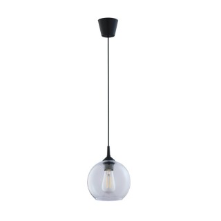 Suspension Cubus 1 lumière – noir – en plastique – style classique