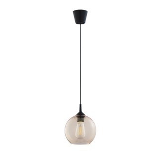 Suspension Cubus 1 lumière – noir – en plastique – style moderne