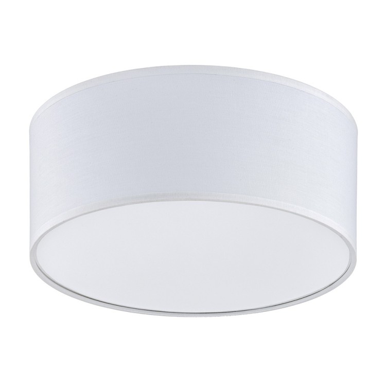 Plafonnier Rondo 4 lumières – blanc – en métal – style scandinave