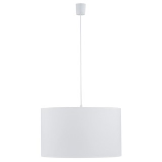 Suspension Rondo 1 lumière – blanc – en plastique – style scandinave