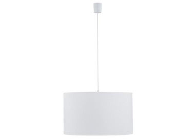 Suspension Rondo 1 lumière – blanc – en plastique – style scandinave