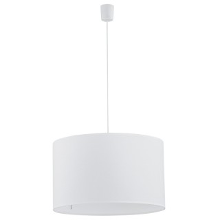 Suspension Rondo 3 lumières – blanc – en plastique – style scandinave