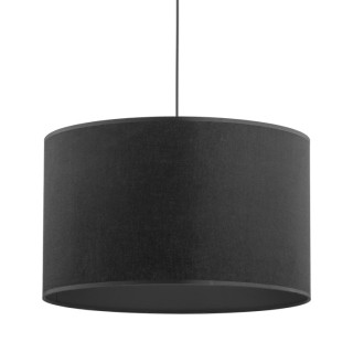 Suspension Rondo 3 lumières – noir – en plastique – style classique
