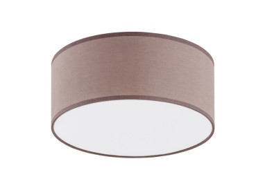 Plafonnier Rondo 1 lumière – blanc – en métal – style bohème