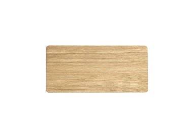 Applique murale Tavola 2 lumières – noir – en métal et bois – style moderne