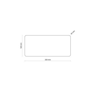 Applique murale Tavola 2 lumières – noir – en métal et bois – style moderne