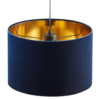 Suspension Tercino 1 lumière – noir – en métal – style moderne et chic