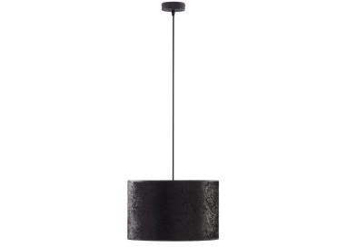 Suspension Tercino 1 lumière – noir – en métal – style moderne et chic