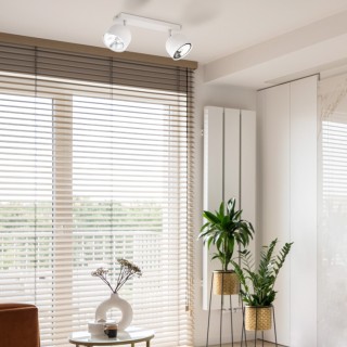 Plafonnier ALTEA blanc - 2 ampoules