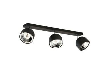 Plafonnier ALTEA noir - 3 ampoules