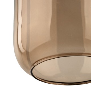 Suspension Marco 1 lumière – doré & noir – en métal – style moderne