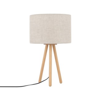 Veilleuse Tokyo 1 lumière – pin & noir – en métal et bois – style loft